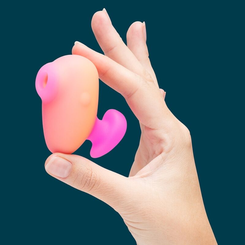 ROMP - KISS SUCCIONADOR DE CLÍTORIS VIBRADOR DE DEDO RECARGABLE - Imagen 9