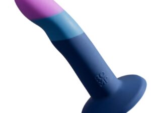 ROMP - PICCOLO DILDO SILICONA CON VENTOSA TRICOLOR 14 CM