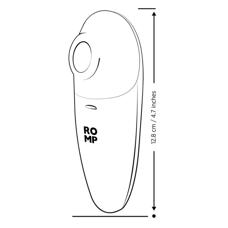 ROMP - SWITCH X ESTIMULADOR DE CLÍTORIS 6 NIVELES NARANJA - Imagen 6