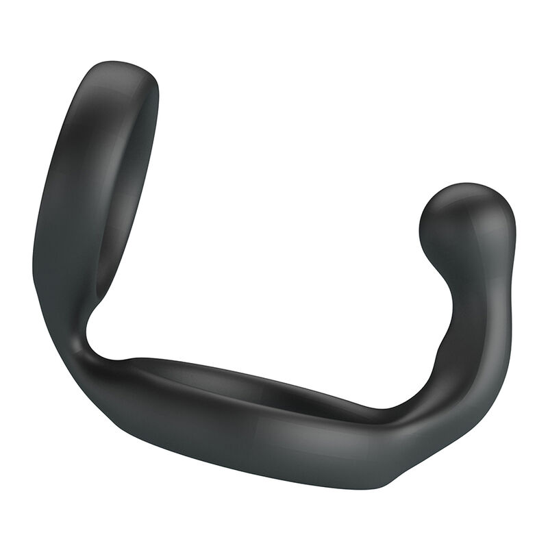 CRAZY BULL - FLORIAN ANILLO DOBLE PARA PENE Y TESTÍCULOS SILICONA NEGRO - Imagen 3