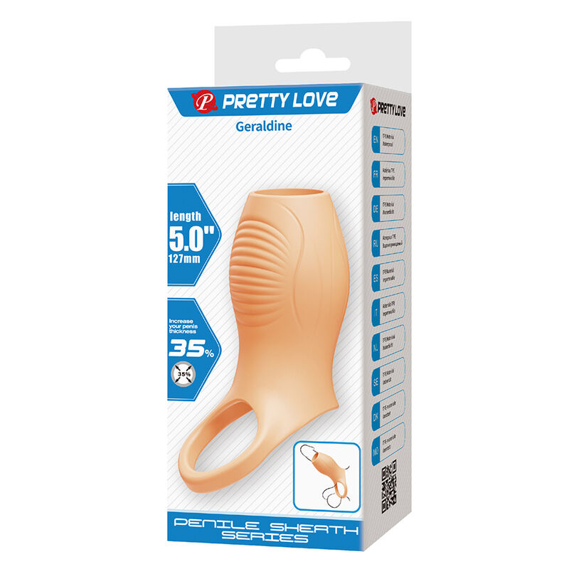 PRETTY LOVE - GERALDINE FUNDA ENGROSADORA PARA PENE - Imagen 3