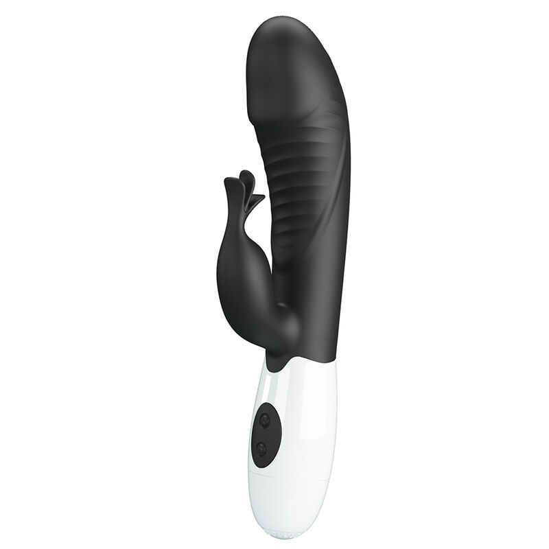 PRETTY LOVE - ROGUE MUSE VIBRADOR RABBIT 30 FUNCIONES NEGRO - Imagen 2