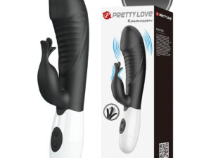 PRETTY LOVE - RASMUSSEN VIBRADOR RABBIT 30 FUNCIONES NEGRO