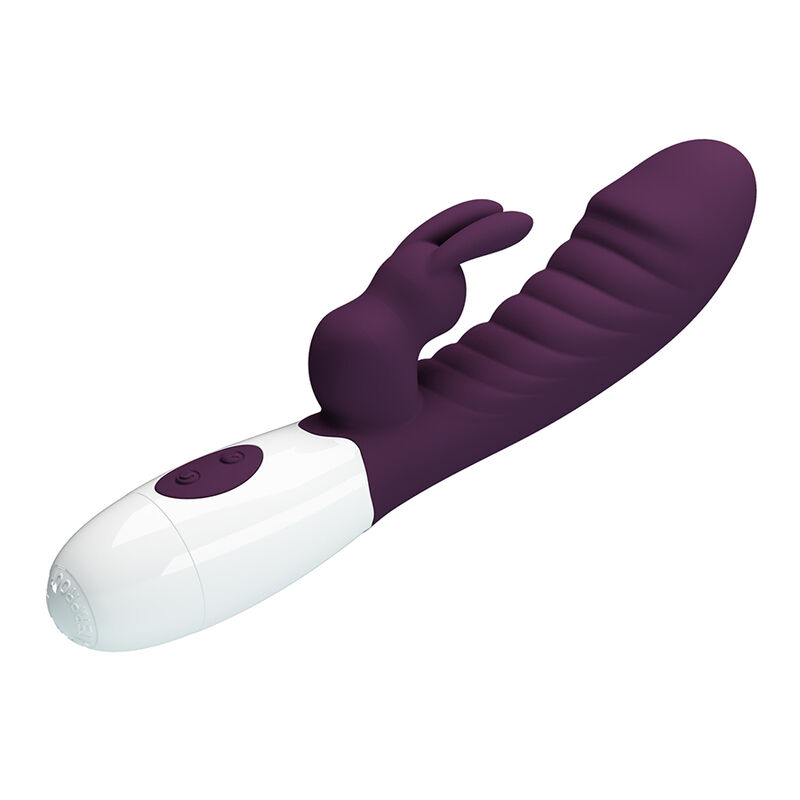 PRETTY LOVE - NAUGHTY BUNNY VIBRADOR RABBIT 30 FUNCIONES MORADO - Imagen 2