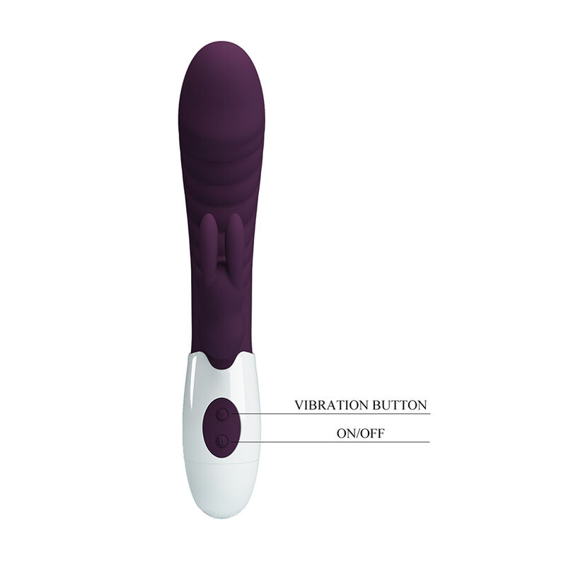 PRETTY LOVE - NAUGHTY BUNNY VIBRADOR RABBIT 30 FUNCIONES MORADO - Imagen 6