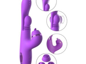 FANTASY FOR HER - VIBRADOR RABBIT INTIMOTION PULSE PRO VIBE MORADO