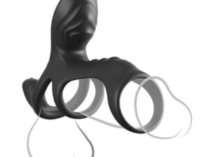 FANTASY C-RINGZ - ANILLO VIBRADOR PARA PAREJAS ULTIMATE COUPLES CAGE MAX 19.5 CM