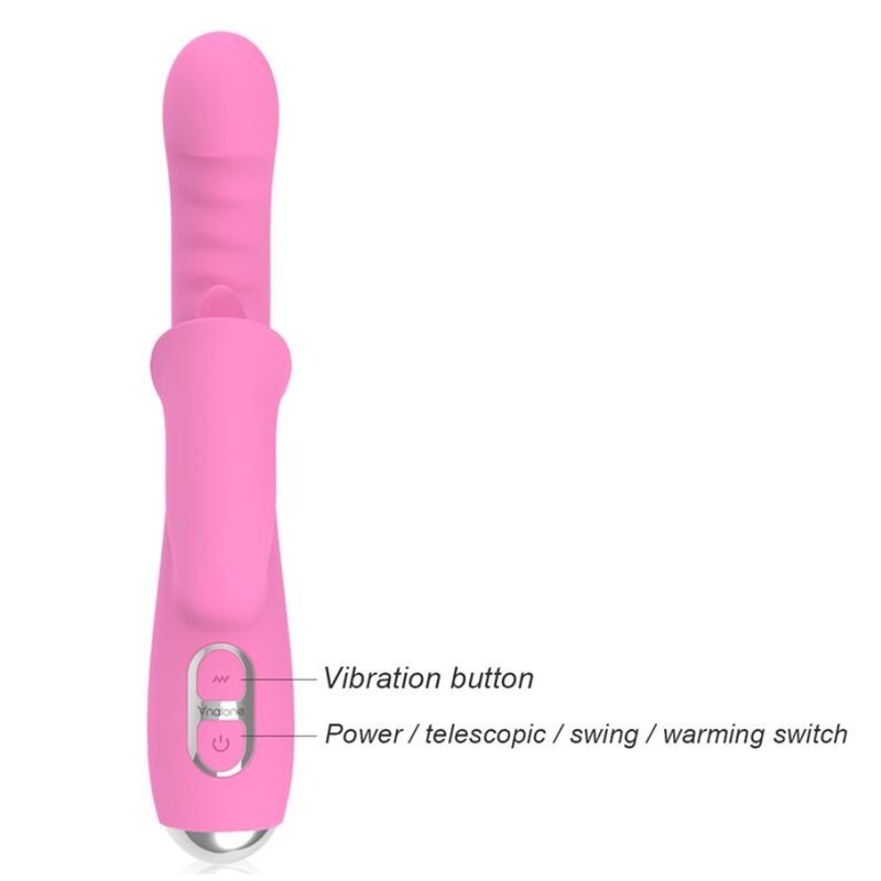 NALONE - T-MAY VIBRADOR RABBIT CON EMPUJE Y MOVIMIENTO OSCILANTE - Imagen 2
