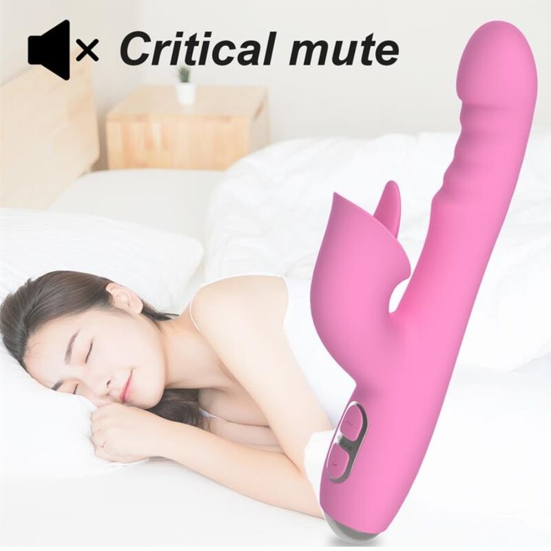 NALONE - T-MAY VIBRADOR RABBIT CON EMPUJE Y MOVIMIENTO OSCILANTE - Imagen 3
