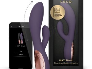 LELO - INA THRUST VIBRADOR RABBIT CON EMPUJE MORADO