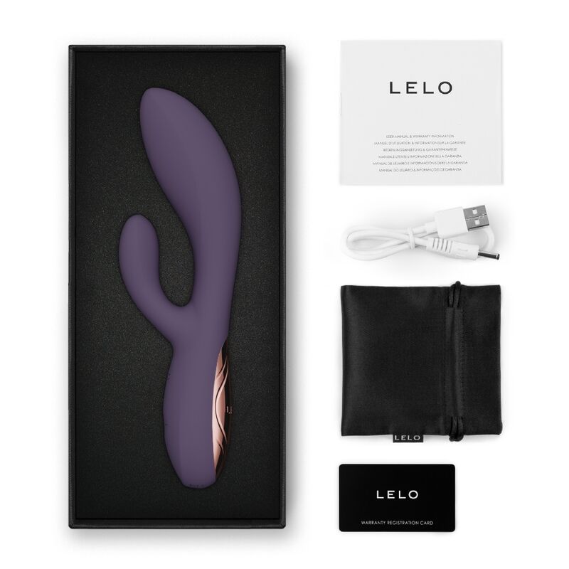 LELO - INA THRUST VIBRADOR RABBIT CON EMPUJE MORADO - Imagen 8