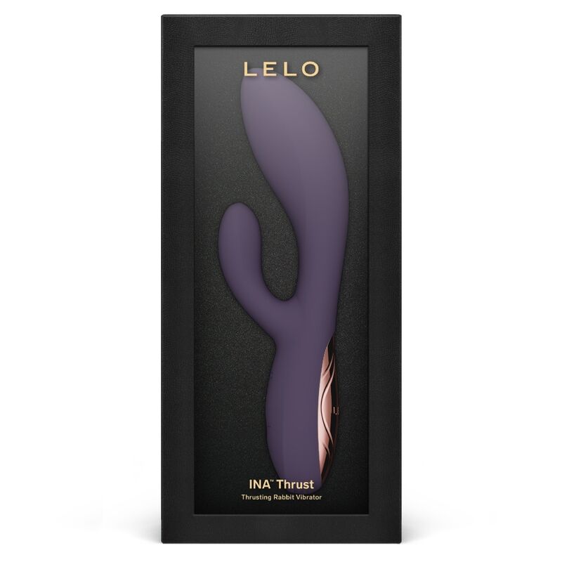LELO - INA THRUST VIBRADOR RABBIT CON EMPUJE MORADO - Imagen 9