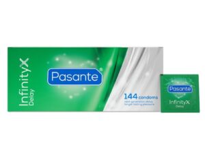 PASANTE - DELAY INFINITY PRESERVATIVOS RETARDANTES CAJA 144 UNIDADES