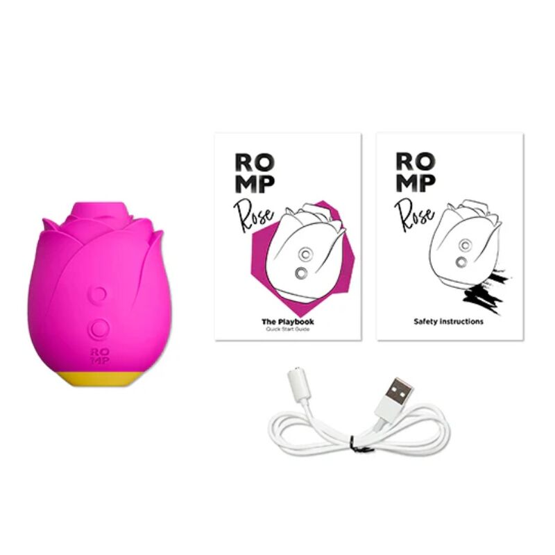 ROMP - ROSE 2.0 SUCCIONADOR DE CLÍTORIS FORMA ROSA EDICIÓN LIMITADA - Imagen 2