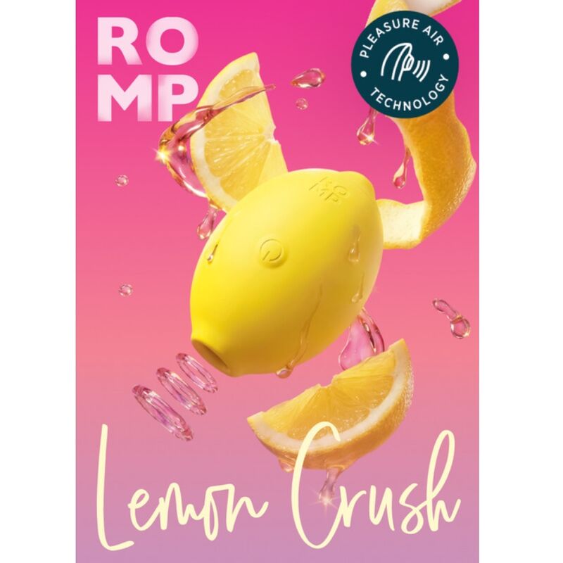 ROMP - LEMON CRUSH ESTIMULADOR DE CLÍTORIS POR ONDAS DE PRESIÓN AMARILLO - Imagen 6