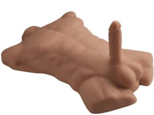 SILEXD - APOLLO L TORSO REALÍSTICO MASCULINO CARAMELO