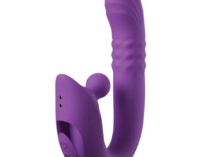 FANTASY FOR HER - HARMONI PRO PURPLE VIBRADOR RABBIT PARA PUNTO G Y CLÍTORIS