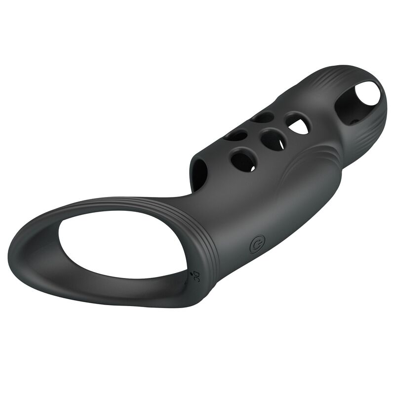 PRETTY LOVE - CRAIG ANILLO PARA PENE VIBRADOR RECARGABLE NEGRO - Imagen 10