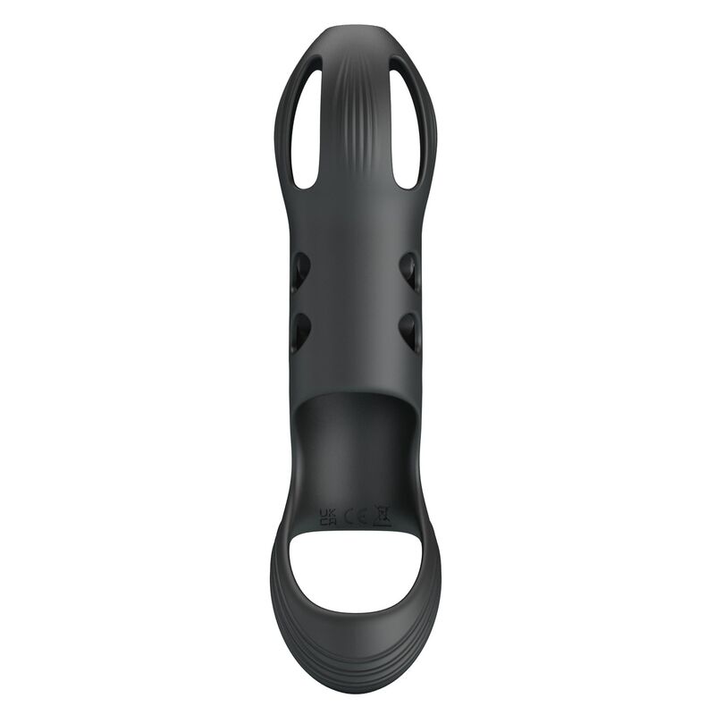 PRETTY LOVE - CRAIG ANILLO PARA PENE VIBRADOR RECARGABLE NEGRO - Imagen 8