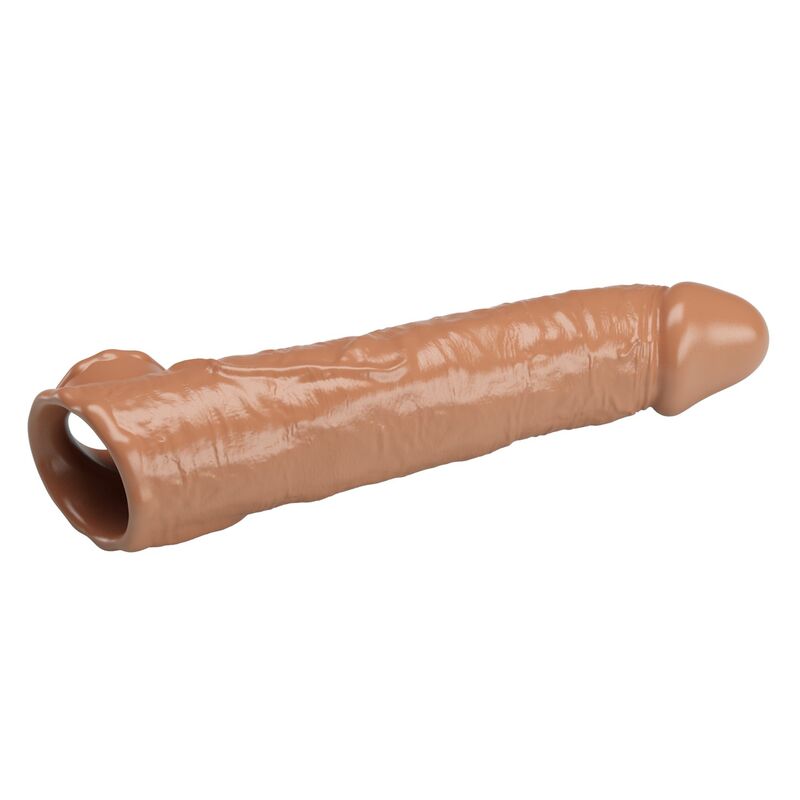 PRETTY LOVE - FUNDA EXTENSORA PARA PENE AJUSTABLE 26 CM Ø 4 CM COLOR MARRÓN - Imagen 5