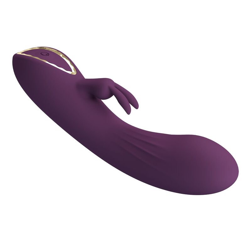 PRETTY LOVE - LANDYN VIBRADOR RABBIT RECARGABLE 10 FUNCIONES MORADO - Imagen 5