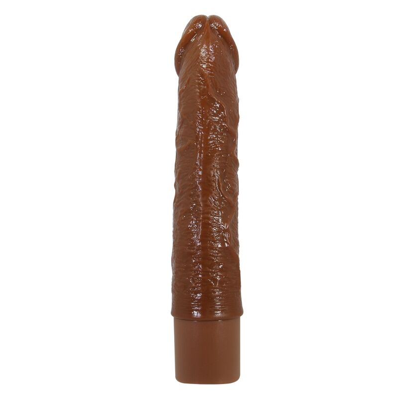 PRETTY LOVE - LEONARDO VIBRADOR REALÍSTICO 20 CM Ø 4 CM COLOR MARRÓN - Imagen 5