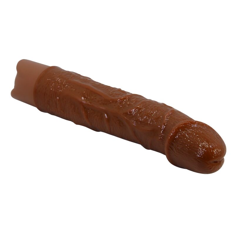 PRETTY LOVE - LEONARDO VIBRADOR REALÍSTICO 20 CM Ø 4 CM COLOR MARRÓN - Imagen 3