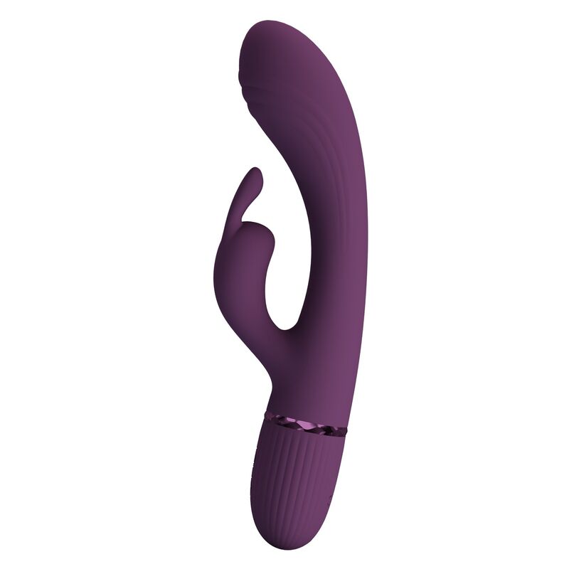 PRETTY LOVE - ROCCO VIBRADOR RABBIT RECARGABLE 10 FUNCIONES MORADO - Imagen 8