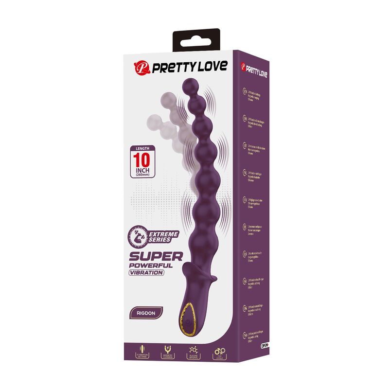 PRETTY LOVE - MADISON VIBRADOR ANAL RECARGABLE 10 FUNCIONES - Imagen 5