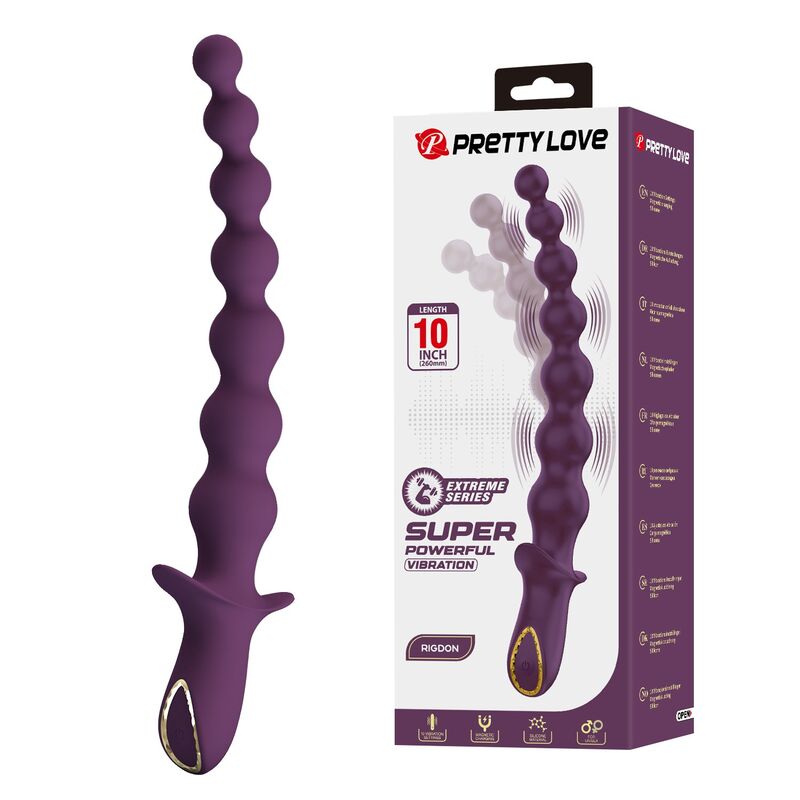 PRETTY LOVE - MADISON VIBRADOR ANAL RECARGABLE 10 FUNCIONES - Imagen 8