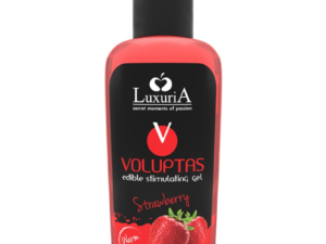 INTIMATELINE LUXURIA - VOLUPTAS GEL MASAJE COMESTIBLE EFECTO CALOR - FRESA 100 ML - Imagen 1