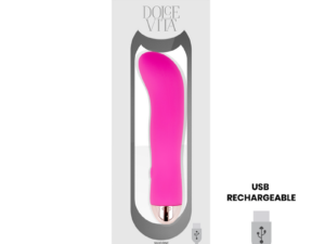 DOLCE VITA - VIBRADOR RECARGABLE TWO ROSA 7 VELOCIDADES - Imagen 4