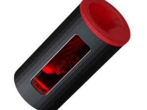 LELO - F1S V2 MASTURBADOR CON TECNOLOGIA SDK ROJO - NEGRO - Imagen 3