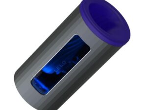 LELO - F1S V2 MASTURBADOR CON TECNOLOGIA SDK AZUL Y METAL - Imagen 3