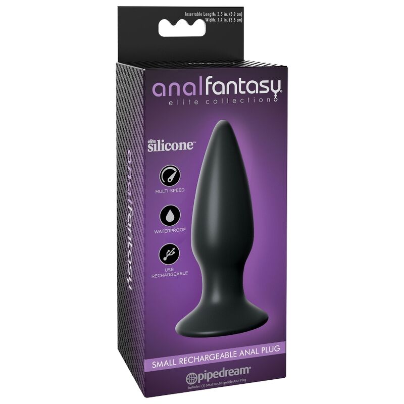 ANAL FANTASY ELITE COLLECTION - PLUG ANAL RECARGABLE PEQUEÑO - Imagen 3