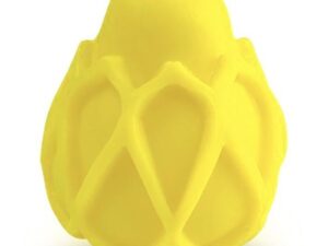 G-VIBE - HUEVO MASTURBADOR TEXTURADO REUTILIZABLE AMARILLO - Imagen 1