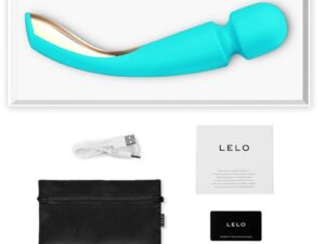 LELO - MASAJEADOR SMART MEDIUM WAND 2 VERDE AGUA - Imagen 5