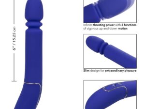 CALEXOTICS - SHAMELESS SLIM THUMPER MASAJEADOR AZUL - Imagen 5