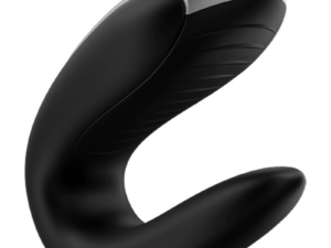 SATISFYER - DOUBLE FUN PARTNER VIBRADOR NEGRO - Imagen 5