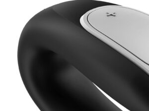 SATISFYER - DOUBLE FUN PARTNER VIBRADOR NEGRO - Imagen 4