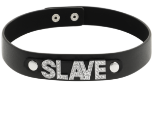 COQUETTE CHIC DESIRE - CHOKER CUERO VEGANO SLAVE - Imagen 3