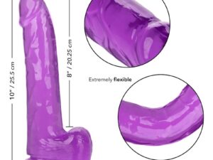 CALEXOTICS - SIZE QUEEN DILDO LILA 20.3 CM - Imagen 5