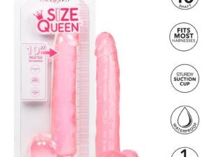 CALEXOTICS - SIZE QUEEN DILDO ROSA 25.5 CM - Imagen 2