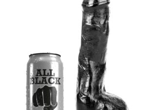 ALL BLACK - PENE REALÍSTICO ANAL 20 CM - Imagen 1