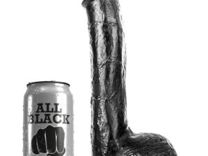 ALL BLACK - PENE REALÍSTICO ANAL 23 CM - Imagen 1