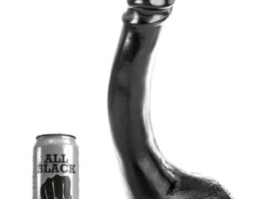 ALL BLACK - DILDO NEGRO 29 CM FISTING - Imagen 1