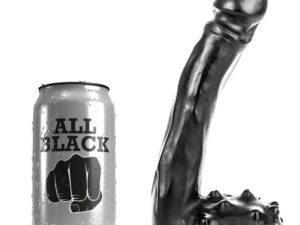 ALL BLACK - DILDO REALISTICO 19 CM - Imagen 1