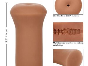 CALEXOTICS - MASTURBADOR BOUNDLESS STROKER COLOR CARAMELO - Imagen 5