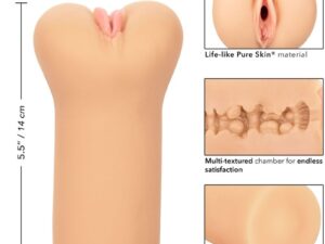 CALEXOTICS - BOUNDLESS VULVA MASTURBADOR TONO LIGHT - Imagen 5
