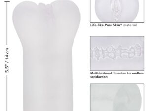 CALEXOTICS - BOUNDLESS VULVA MASTURBADOR TRANSPARENTE - Imagen 4